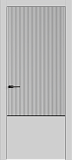 Дверь Лайн10М эмаль RAL 7047, глухая