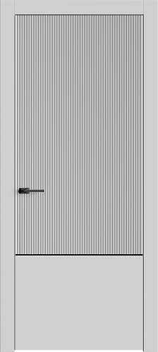 Дверь Лайн10М эмаль RAL 7047, глухая