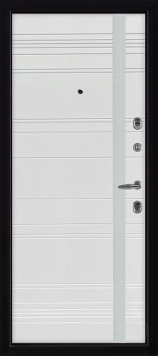 Панель внутренняя 16 мм Style S11, эмаль белая, Эмаль