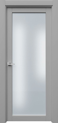 Дверь Парнс эмаль серая, сатинат