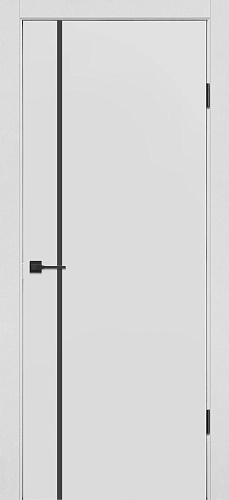 Дверь L-46.11 белый шелк, глухая