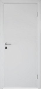 Недавно просмотренные - Пластиковая дверь гладкая Эта Дор с коробкой, кромка AL с 2х сторон, белая, глухая