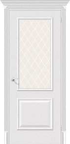 Недавно просмотренные - Дверь Браво Классико-13 экошпон виржин, сатинато белое художественное "White Сrystal"