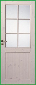 Недавно просмотренные - Дверь финская с четвертью Jeld-WenTraditon 52 под стекло, массив сосны, белый лак