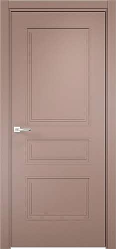 Дверь V Лоярд эмалит Ларедо 4 софт мокко, глухая