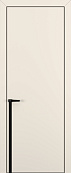 Схожие товары - Дверь Z K21 полипропилен крем, ALU кромка черная, молдинг черный, глухая