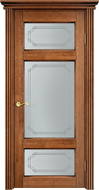 Недавно просмотренные - Дверь ПМЦ массив ольхи ОЛ55 орех 10% с патиной, стекло 55-1