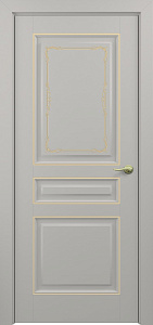 Недавно просмотренные - Дверь Z Ampir Т1 decor эмаль Grey patina Gold, глухая