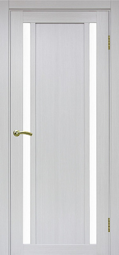 Дверь Эко 522.212 ясень серебристый, сатинат