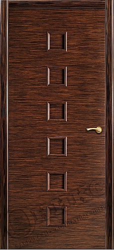 Дверь Оникс Вега эбен, глухая