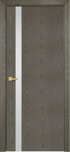 Дверь Оникс Верона 1 дуб арктик, триплекс белый