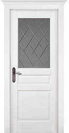 Недавно просмотренные - Дверь ОКА браш массив сосны Валенсия эмаль белая, стекло графит