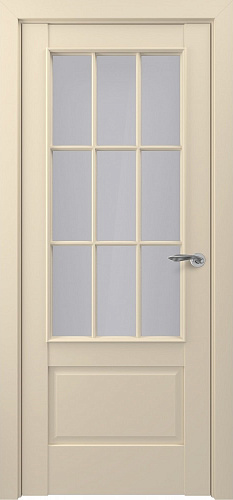 Дверь Z Турин АК Тип S экошпон кремовый, английская решетка