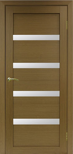 Дверь Эко 505.12 орех, сатинат