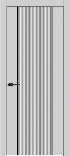 Дверь Лайн3М эмаль RAL 7047, глухая