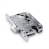 Замок под цилиндр для финской двери хром