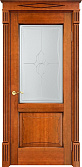 Схожие товары - Дверь ПМЦ массив ольхи ОЛ6.2 медовый с патиной орех, стекло 6-5