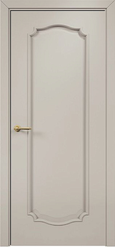 Дверь Оникс Венеция 2 эмаль латте, глухая