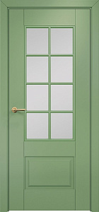 Недавно просмотренные - Дверь Оникс Марсель фрезерованная эмаль RAL 6021 по МДФ, сатинат с внутренней решеткой 1