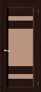 Недавно просмотренные - Дверь Vi Lario массив сосны Леон2 венге Т19, стекло сатинато бронзовое