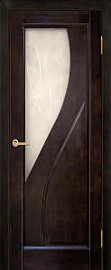 Недавно просмотренные - Дверь Вилейка массив ольхи Дива венге, стекло матовое