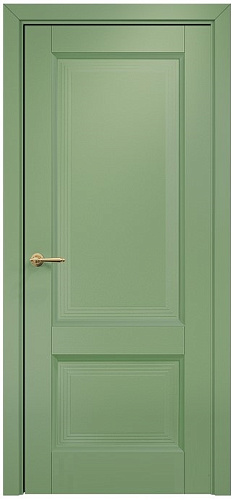 Дверь Оникс Тоскана 2 эмаль RAL 6021, глухая