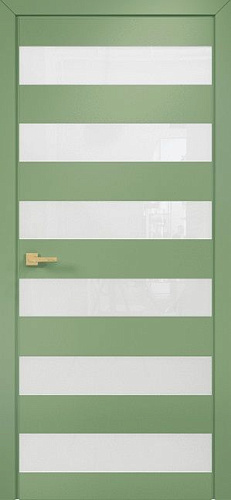 Дверь Оникс Нео эмаль RAL 6021, глухая