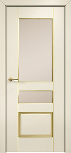 Недавно просмотренные - Дверь Оникс Версаль фрезерованная №2 эмаль слоновая кость патина золото по фрезе, сатинат бронза