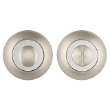 Сантехническая завертка Punto BK6 ZR SN/CP-3 матовый никель/хром