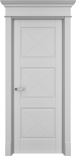 Дверь Танжер-33 Х белая, глухая