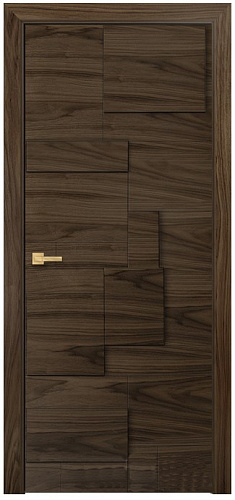 Дверь Оникс Лофт Берлин американский орех, глухая