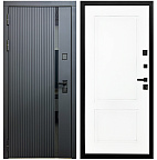 Недавно просмотренные - Входная дверь Матадор MXМ-7 антрацит софт/панель Лайн-2, белая матовая