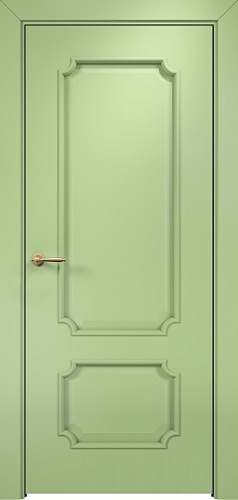 Дверь Оникс Палермо эмаль фисташковая, глухая