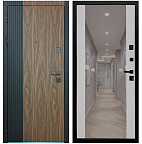 Недавно просмотренные - Входная дверь Матадор MXL-2 орех американский мокко/панель зеркало 2, силк маус