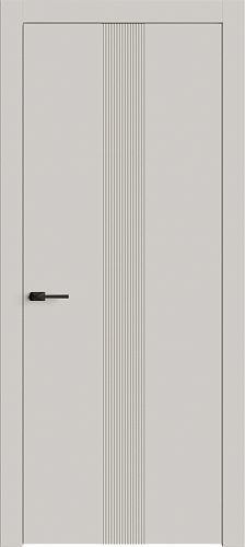 Дверь Лайн5 эмаль латте, глухая