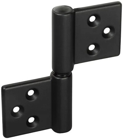 Петля накладная CH-R 85*82*3,25 B черный