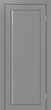 Дверь Эко 565.11 АПП серый молдинг SC, глухая
