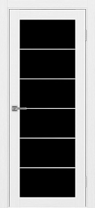 Недавно просмотренные - Дверь Эко 501.2 АСС белый лед молдинг SC, lacobel черный