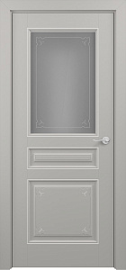 Недавно просмотренные - Дверь Z Ampir Т3 decor эмаль Grey patina Silver, сатинат