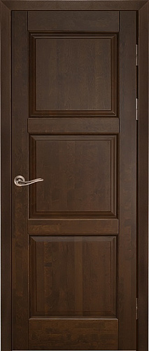 Дверь ОКА массив ольхи Турин античный орех, глухая