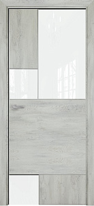 Недавно просмотренные - Дверь Оникс New York CPL лофт, глухая с вставкой лакобель RAL 0333