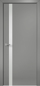 Недавно просмотренные - Дверь Оникс Верона 1 эмаль RAL 7036, триплекс белый