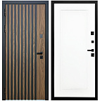Недавно просмотренные - Входная дверь Матадор MXL-1 орех американский мокко/панель Лайн-1, белая матовая