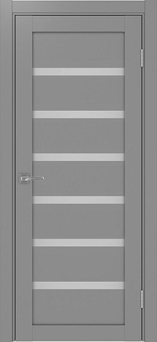 Дверь Эко 507.12 серый, сатинат