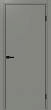 Дверь Эко 201 серый, кромка ABS, глухая