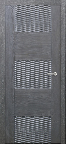 Дверь Оникс Парма седой дуб, глухая