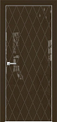 Схожие товары - Дверь Оникс Арт, лакобель коричневый RAL 8028, гравировка №10