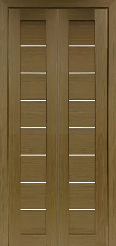 Дверь-книжка Эко 508.12 орех классик, сатинат