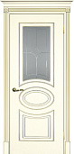 Схожие товары - Дверь Текона эмаль Smalta 03 слоновая кость RAL 1013 патина золото, остекленная