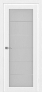 Недавно просмотренные - Дверь Эко 501.2 АСС белый лед молдинг SC, сатинат